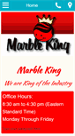 Mobile Screenshot of marblekingusa.com